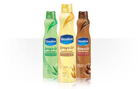 Vaseline spray and go