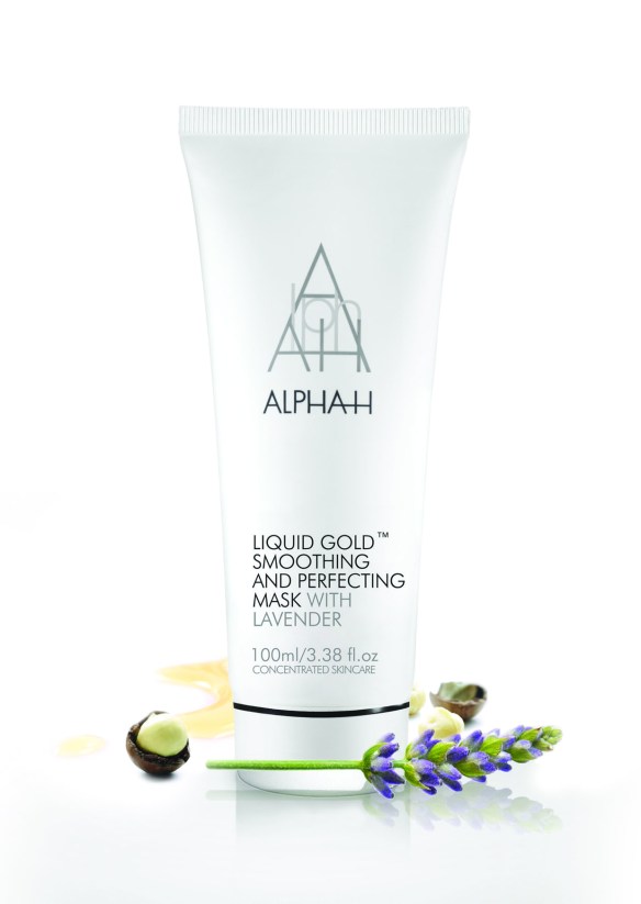 Liquid Gold Smoothing Perfecting Mask_lavender
